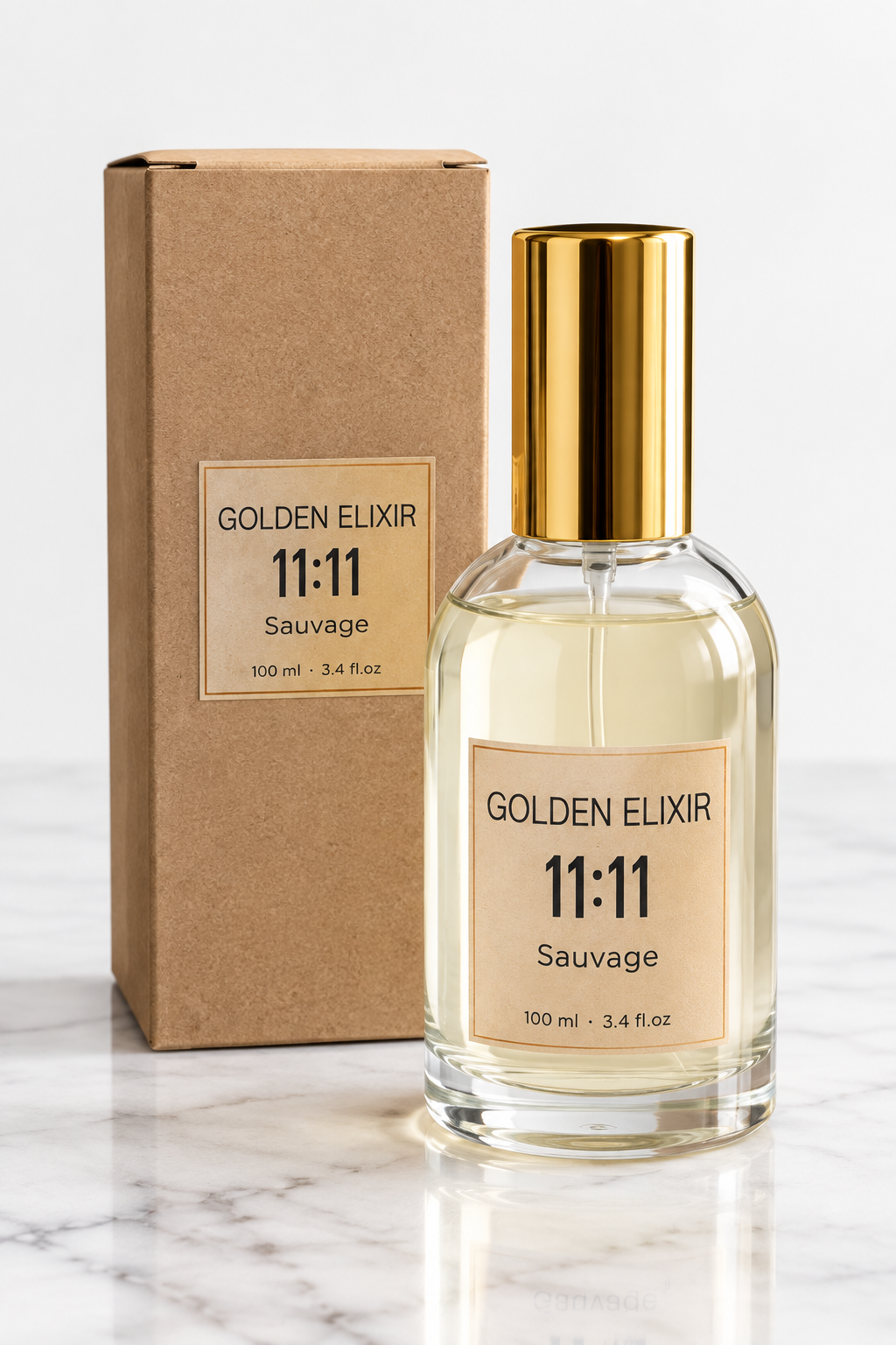 Golden Elixir 11:11 Sauvage 100 ml – frasco principal