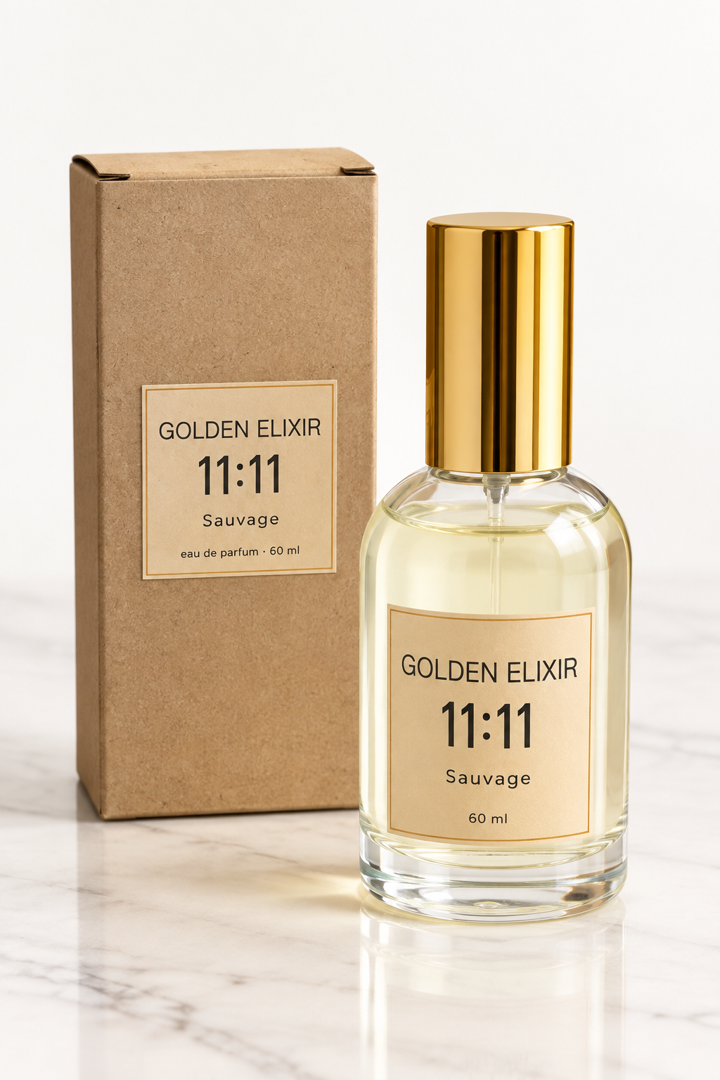 Golden Elixir 11:11 Sauvage 60 ml – frasco principal