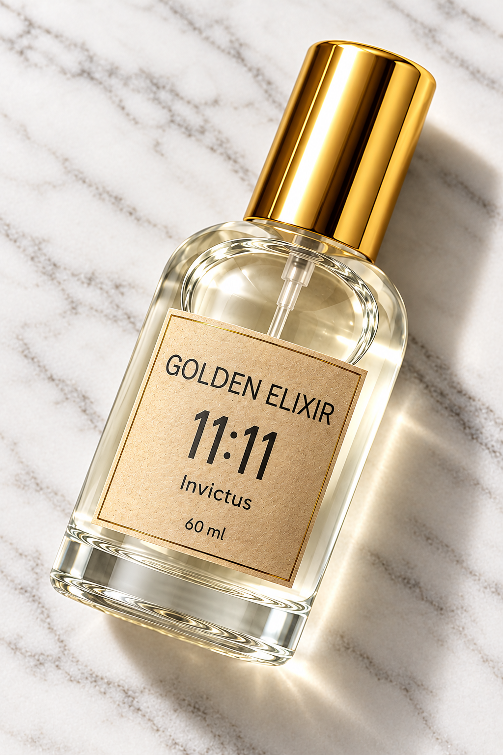 Golden Elixir Invictus 60ml closeup