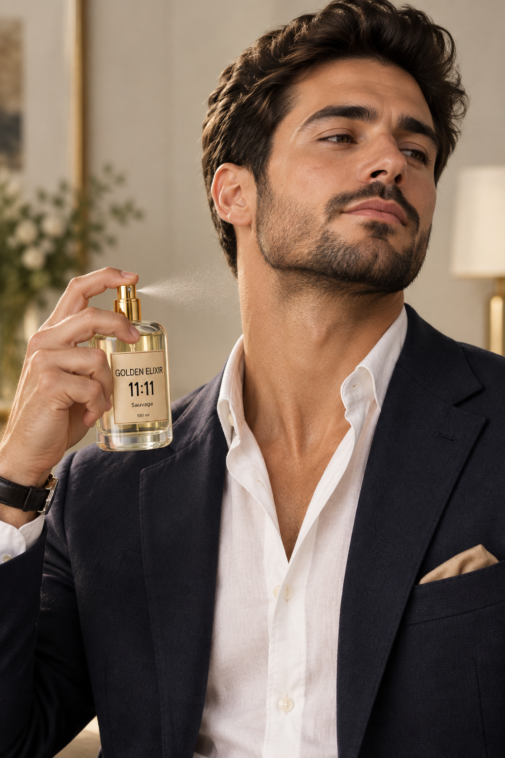 Golden Elixir 11:11 Sauvage 100 ml – lifestyle